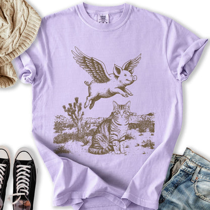 Pigs Fly T TShirt Premium Outfit