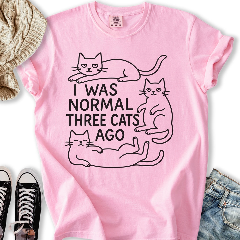 I Was Normal Cat T TShirt Trendy Merch