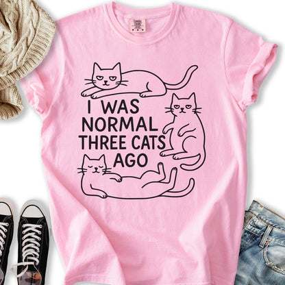 I Was Normal Cat T TShirt Trendy Merch