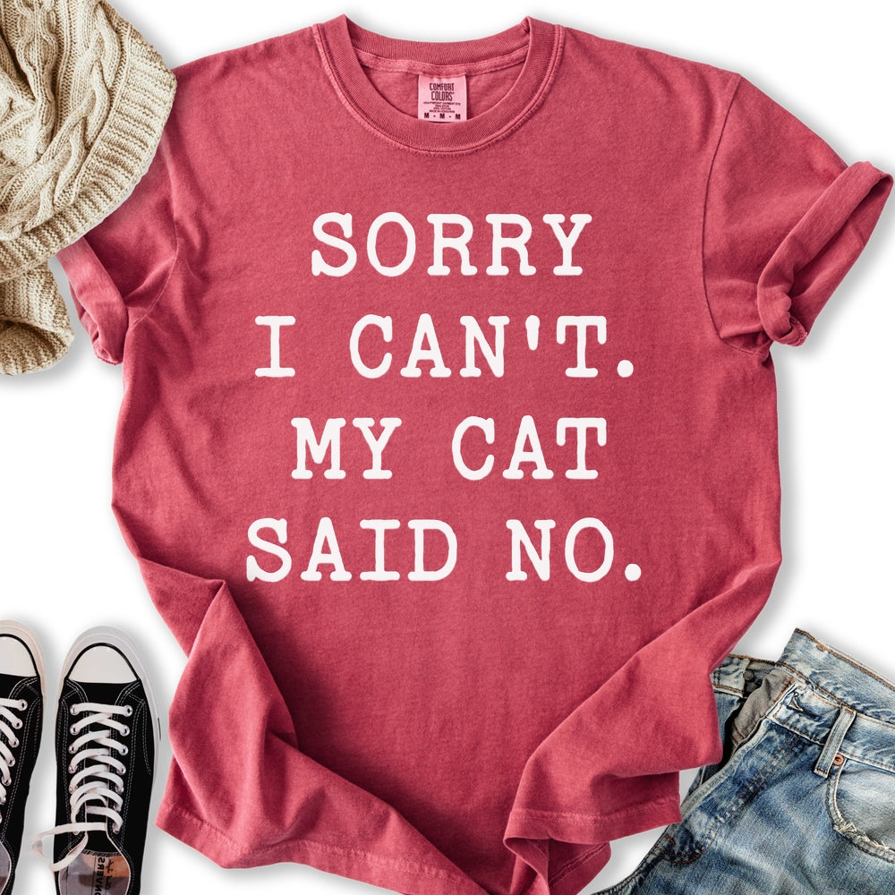 My Cat Said No T Long Sleeve Retro Apparel