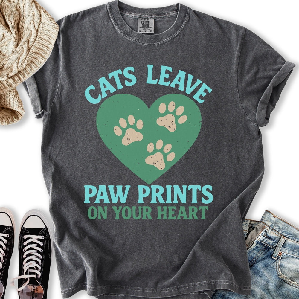 Pawprints Your Heart T Long Sleeve Premium Style