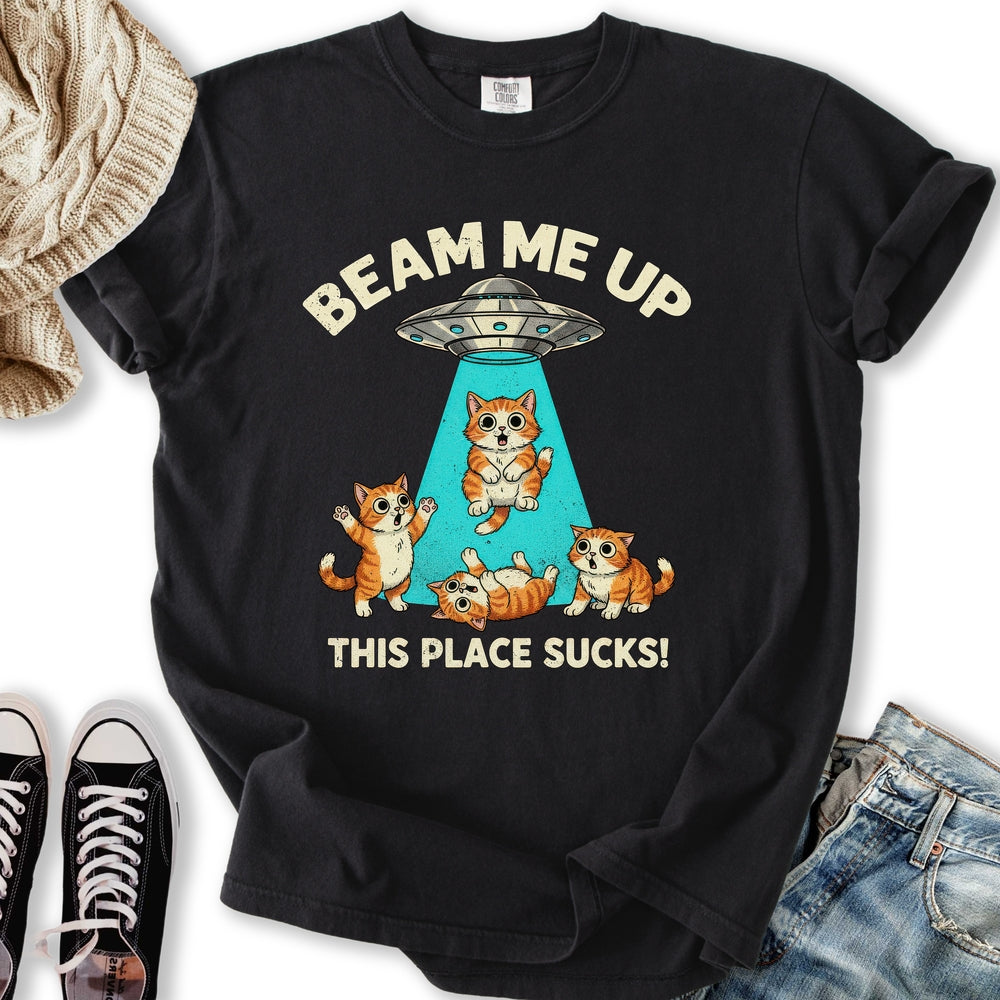 Beam Me Up T TShirt Exclusive Art