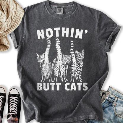Nothin Butt Cats T Tee Vintage Look