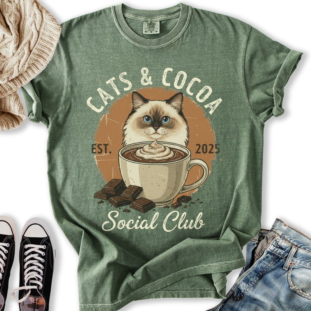 Cats And Cocoa Sc T Tee Premium Design