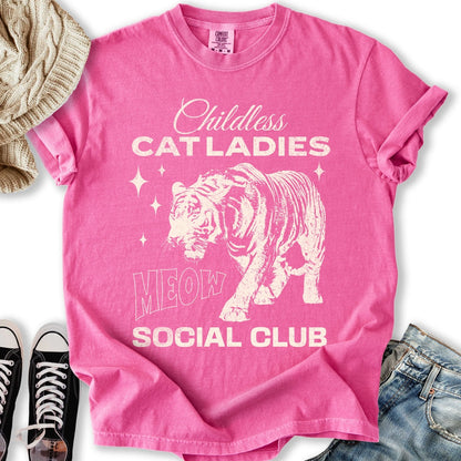 Childless Cat Lady T Tee Premium Gift