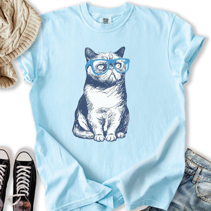 Exotic Shorthair Drawing T Long Sleeve Elegant Art