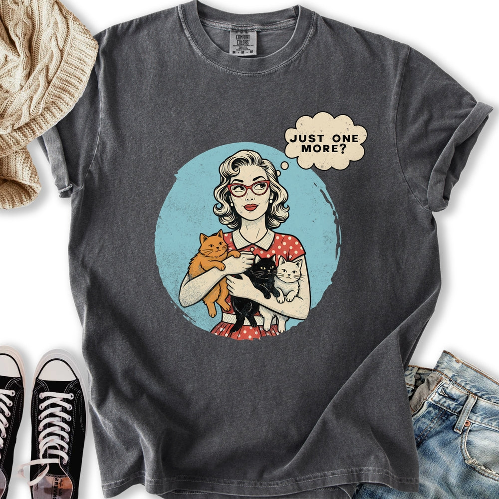 Just One More Cat T Hoodie Elegant Look
