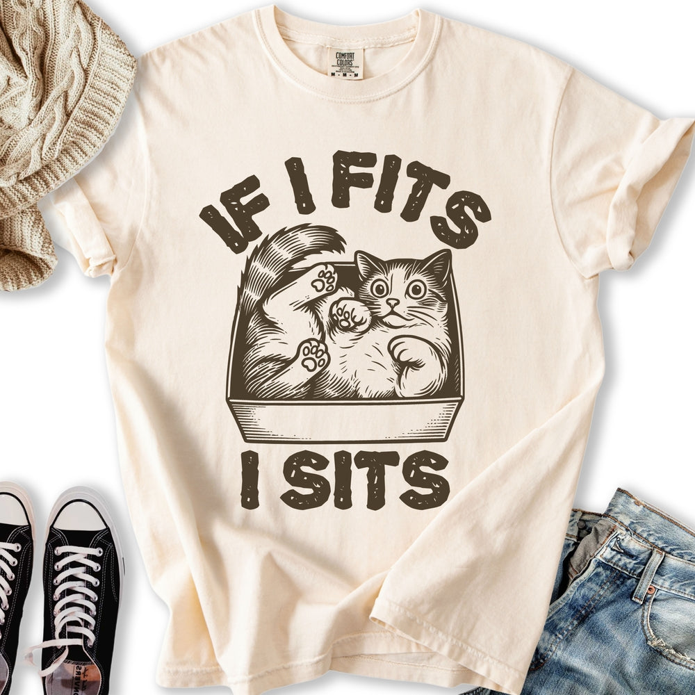 If I Fits I Sits T Shirt Classic Look