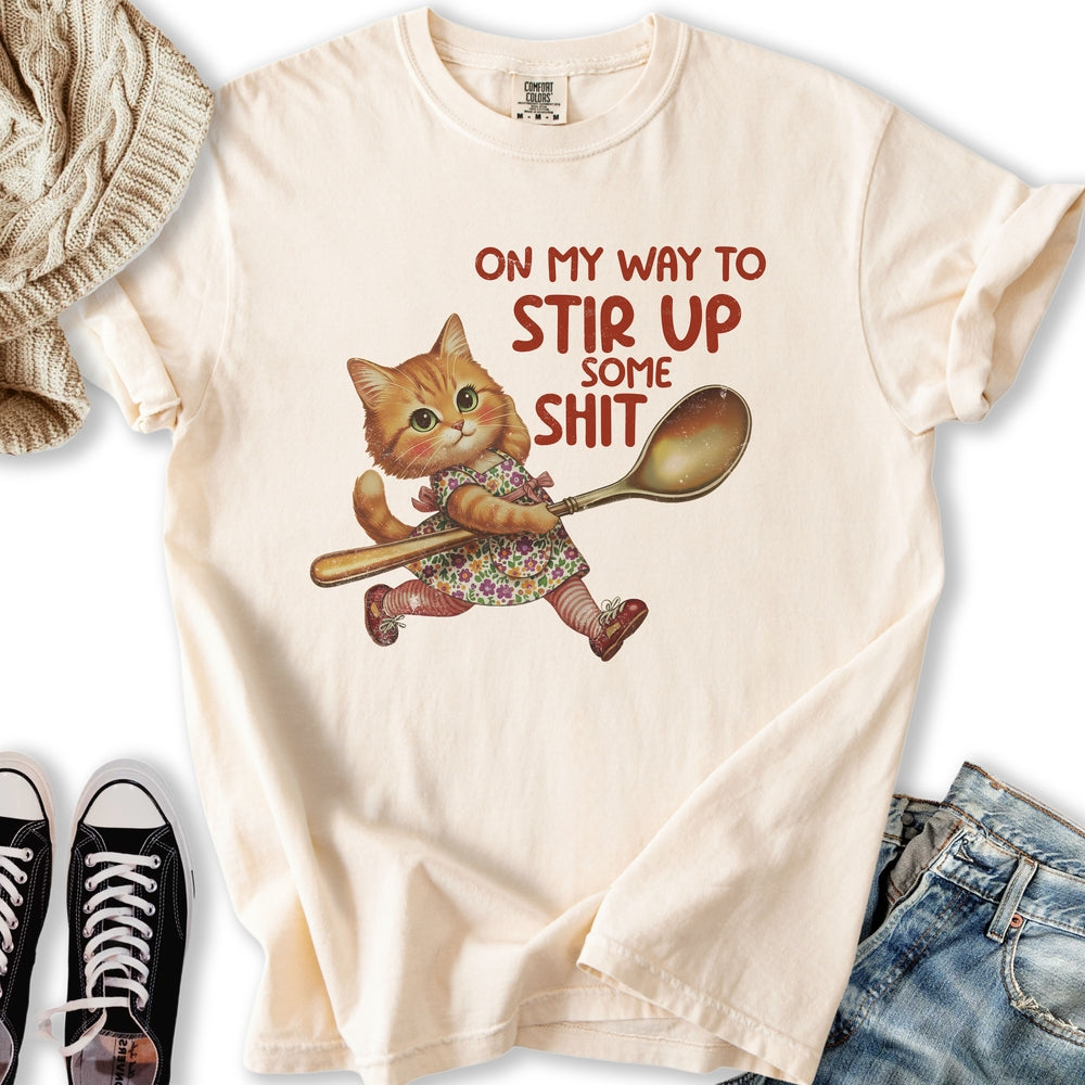 Stir Up Shit T Hoodie Elegant Merch