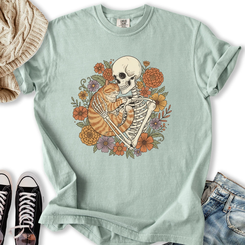Skeleton Hugs T Long Sleeve Stylish Look