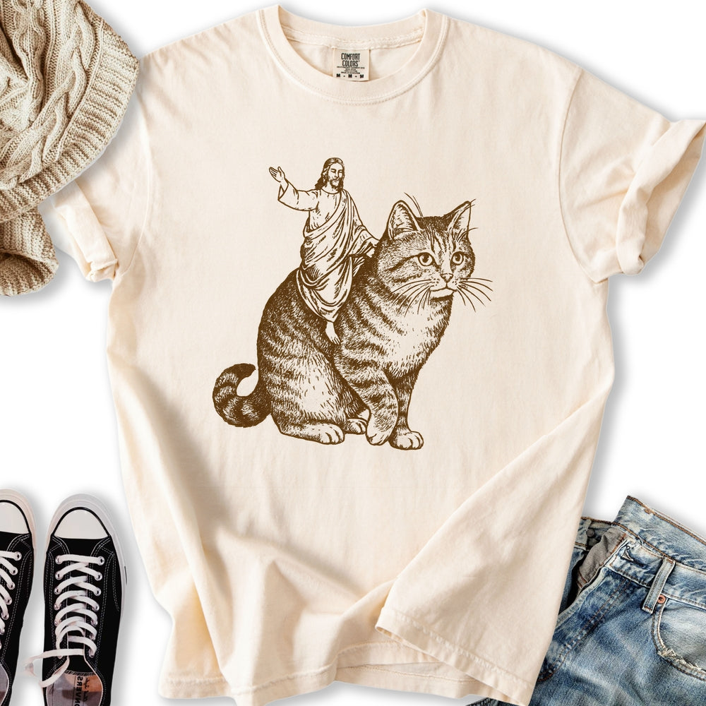 Tabby Rider T Tank Top Unique Art
