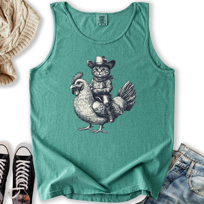 Cat Chicken Tank Shirt Designer Collection