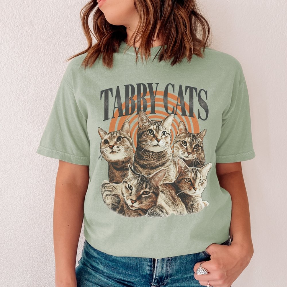 Tabby Cats Band T Shirt Vintage Merch