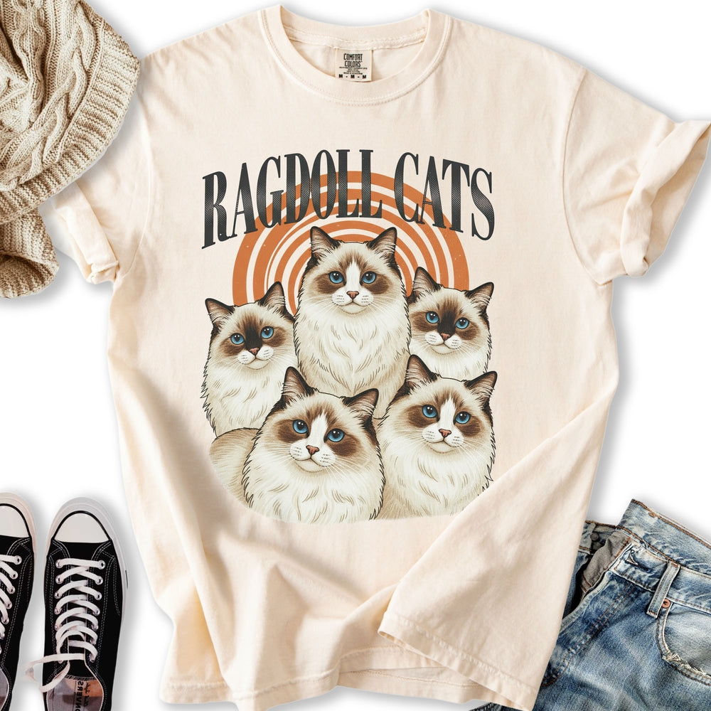 Ragdoll Cats Band T Hoodie Authentic Gift