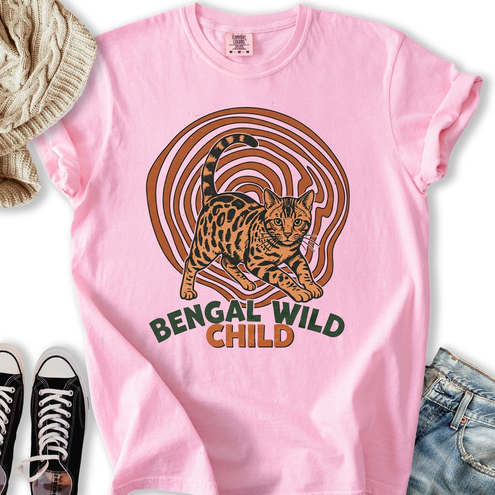 Bengal Wild Child T Tee Classic Art