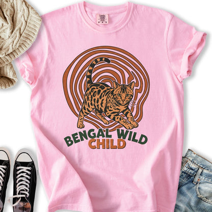 Bengal Wild Child T Tee Classic Art