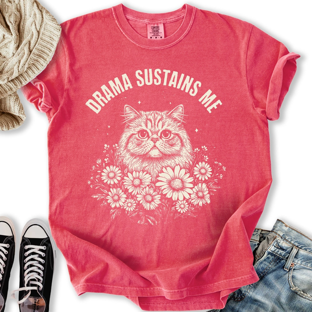 Drama Cat T Tank Top Trendy Apparel