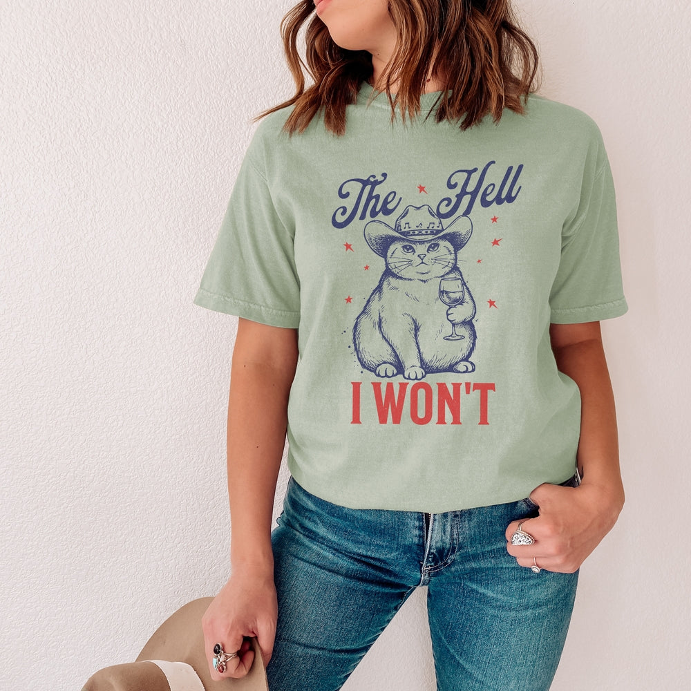Hell I Wont T Tank Top Stylish Design