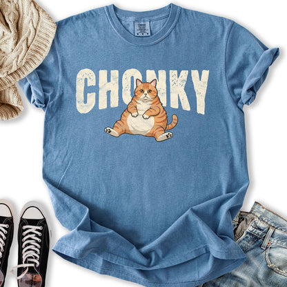 Chonky Orange Cat T Sweatshirt Premium Fashion