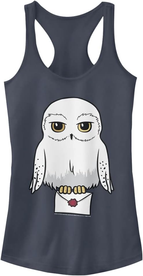 Harry Potter Deathly Hallows Anime Hedwig Mail Women's Fast Fashion Racerback Tank Top