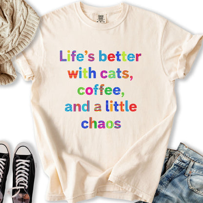 Cats And Chaos T Hoodie Exclusive Fashion