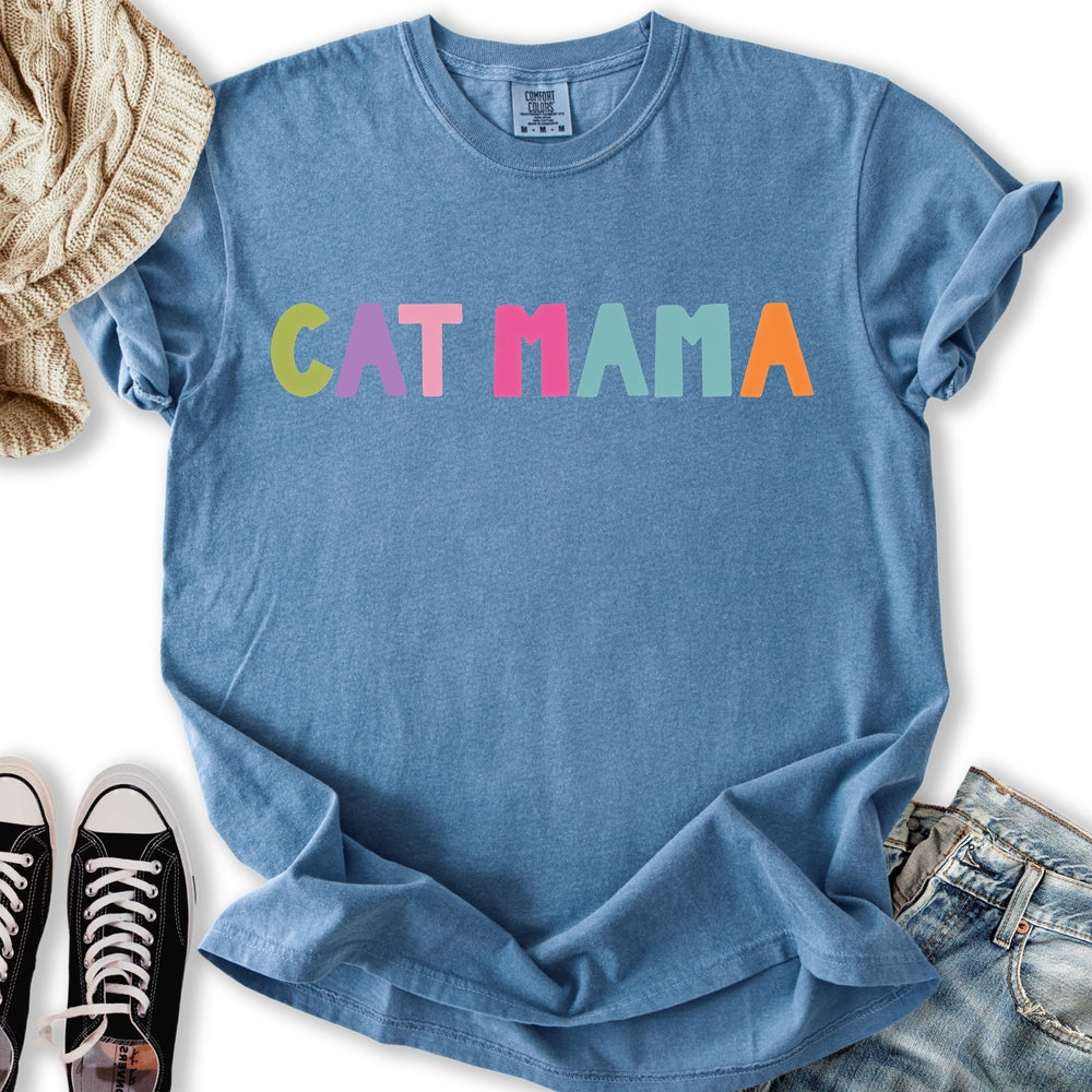 Cat Mama T Tank Top Premium Design