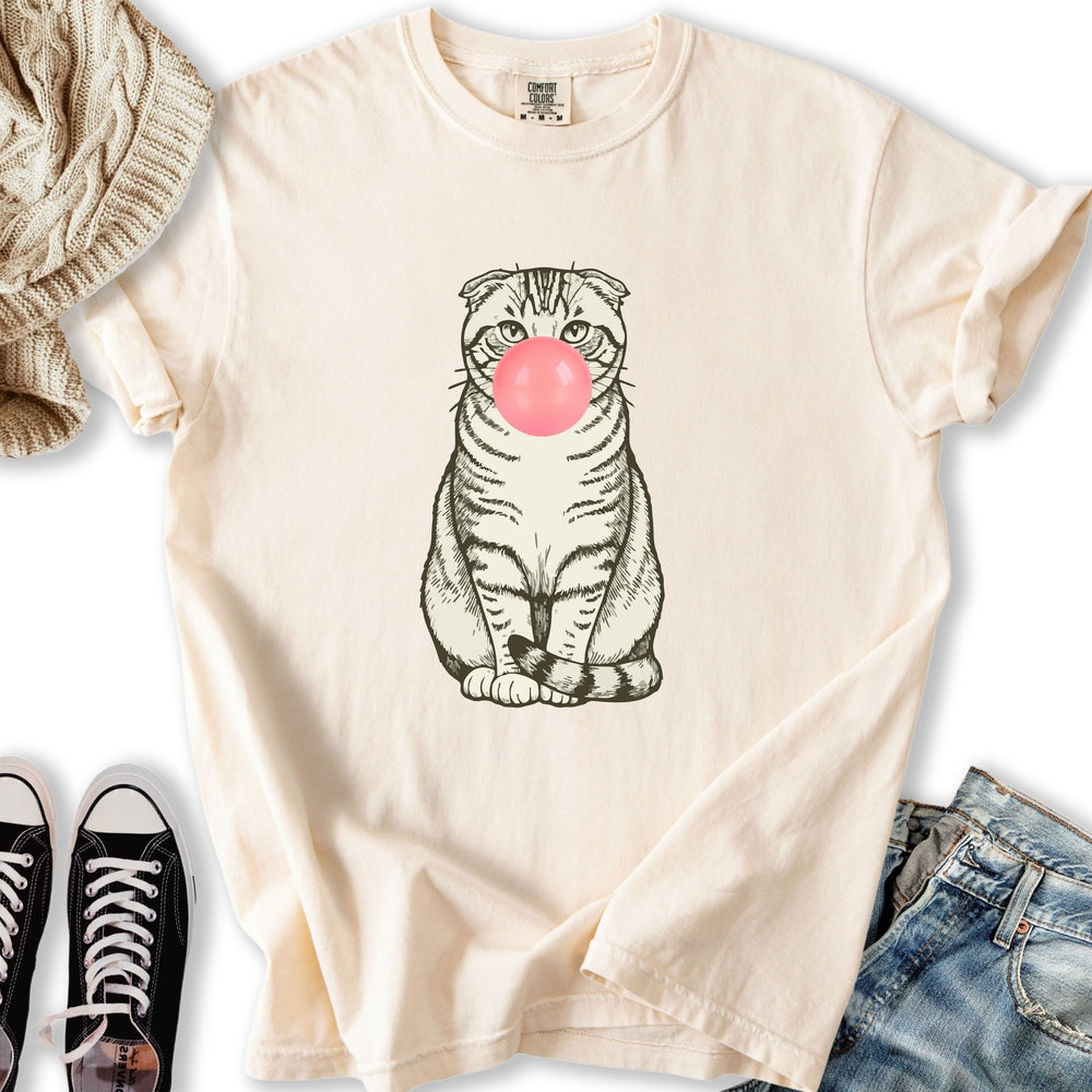 Scottish Fold Bubblegum T Long Sleeve Vintage Merch