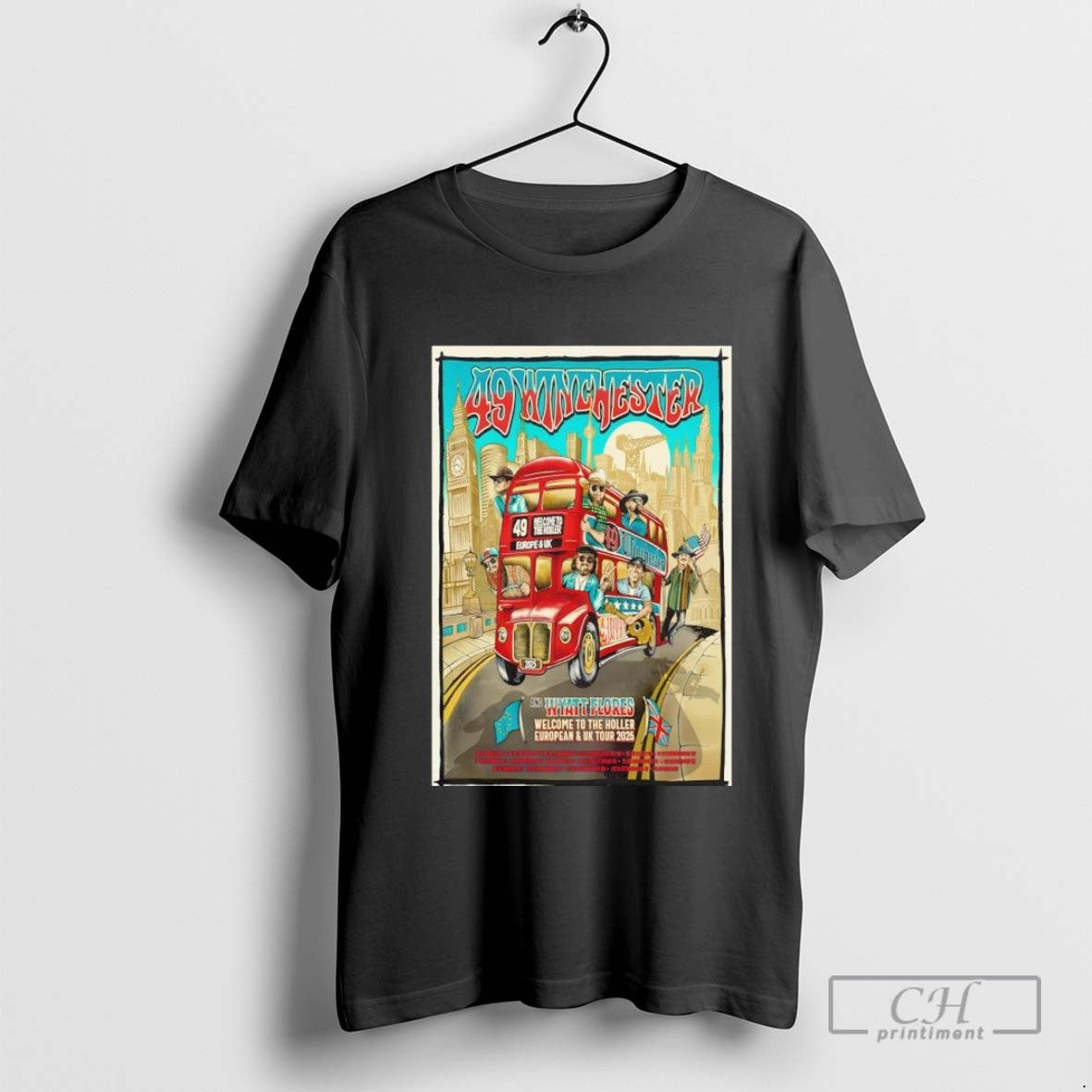49 Winchester European Uk Tour Tank Top Unique Apparel