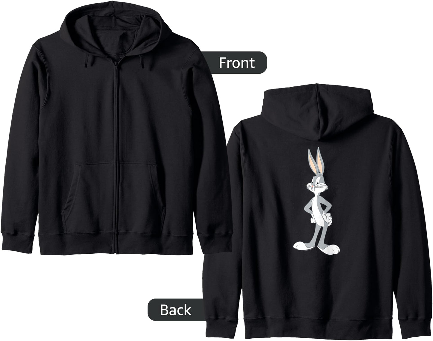 Looney Tunes Bugs Bunny Zip Hoodie