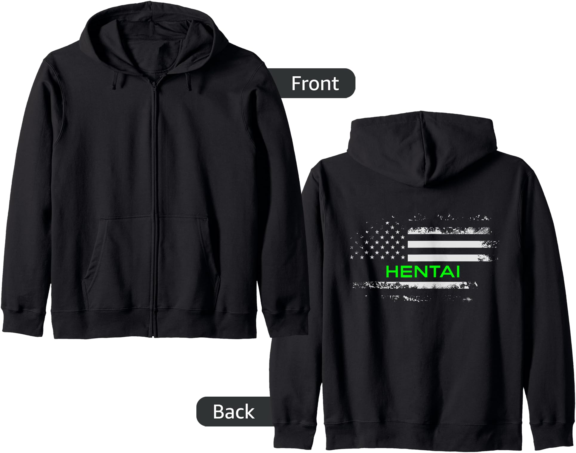 American Flag Hentai - USA Flag Hentai Anime Gift Hoodie