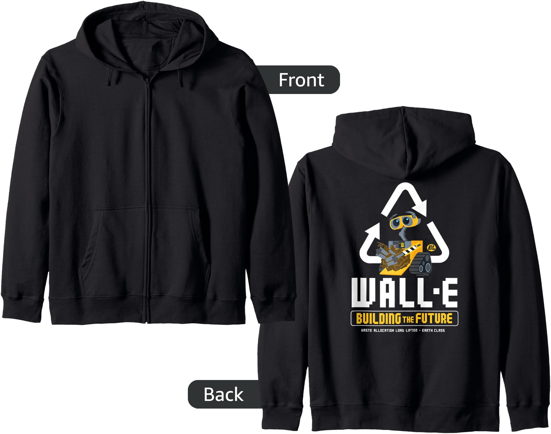 Wall-E - Building The Future Zip Hoodie