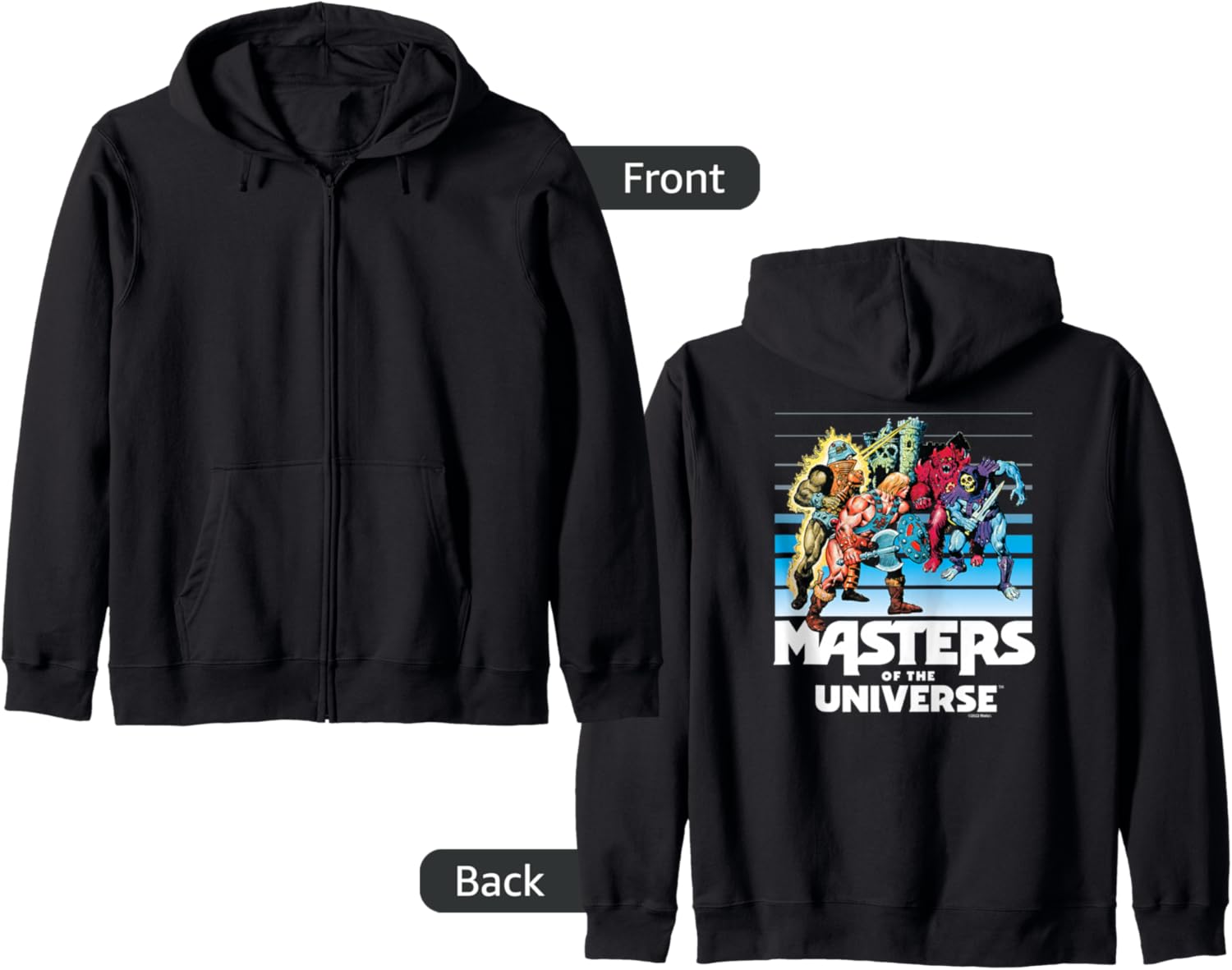 Masters Of The Universe - Fade Zip Hoodie