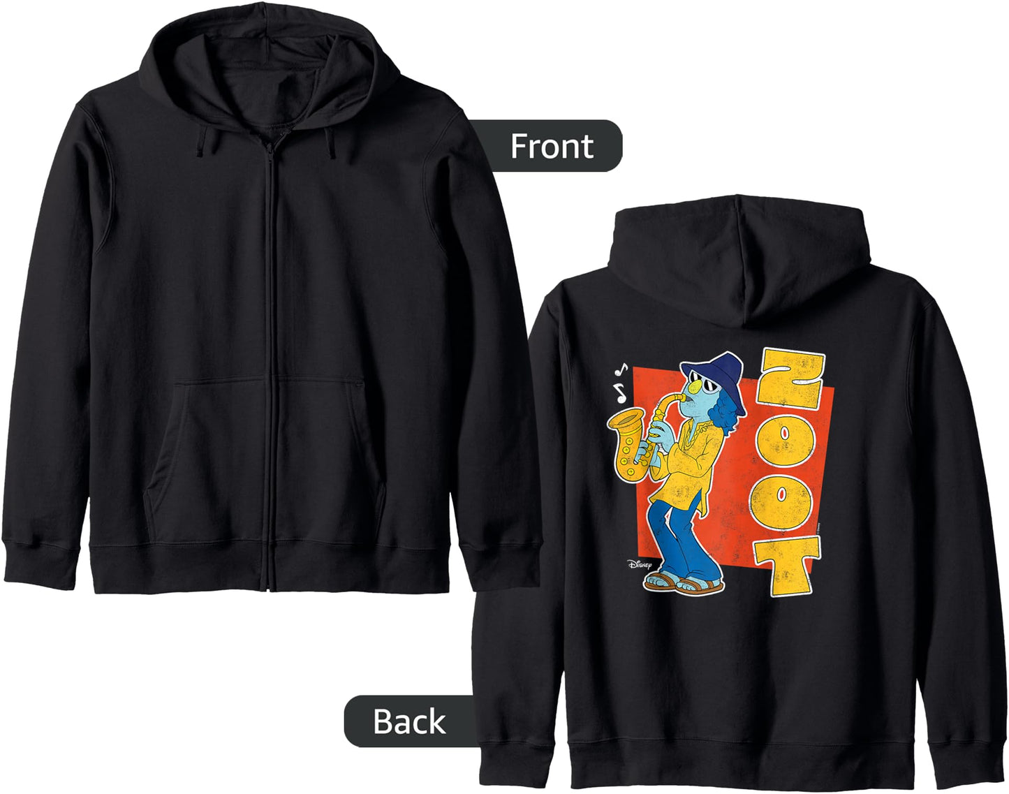 The Muppets - Electric Mayhem Zoot Zip Hoodie