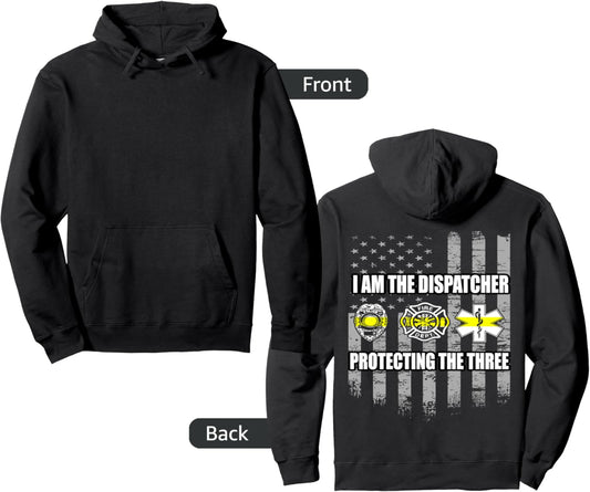 911 Dispatcher Hoodie - Protecting The Three