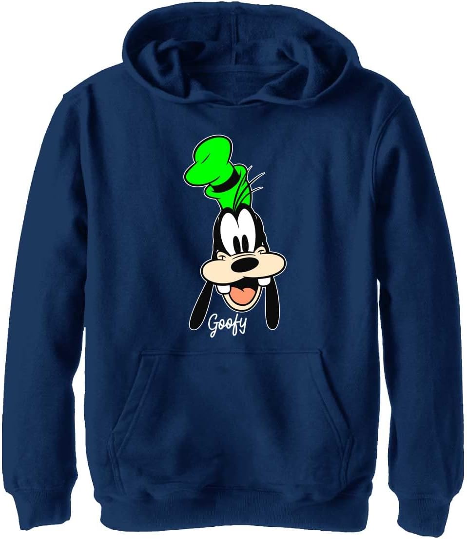 Disney Boys' Goofy Big Face Hoodie