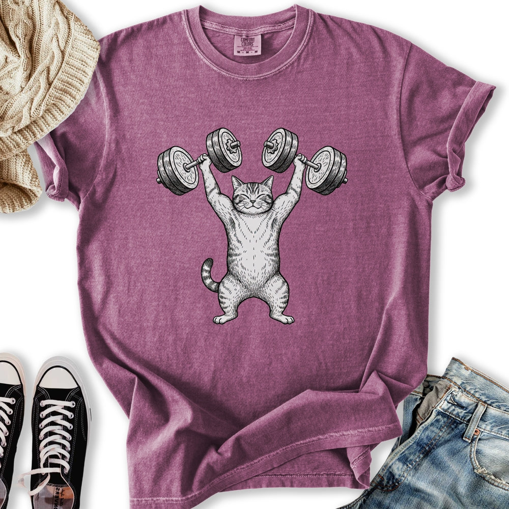 Dumb Bell Cat T Tank Top Classic Collection