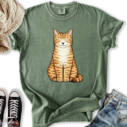 Smiling Orange Cat T Shirt Unique Outfit