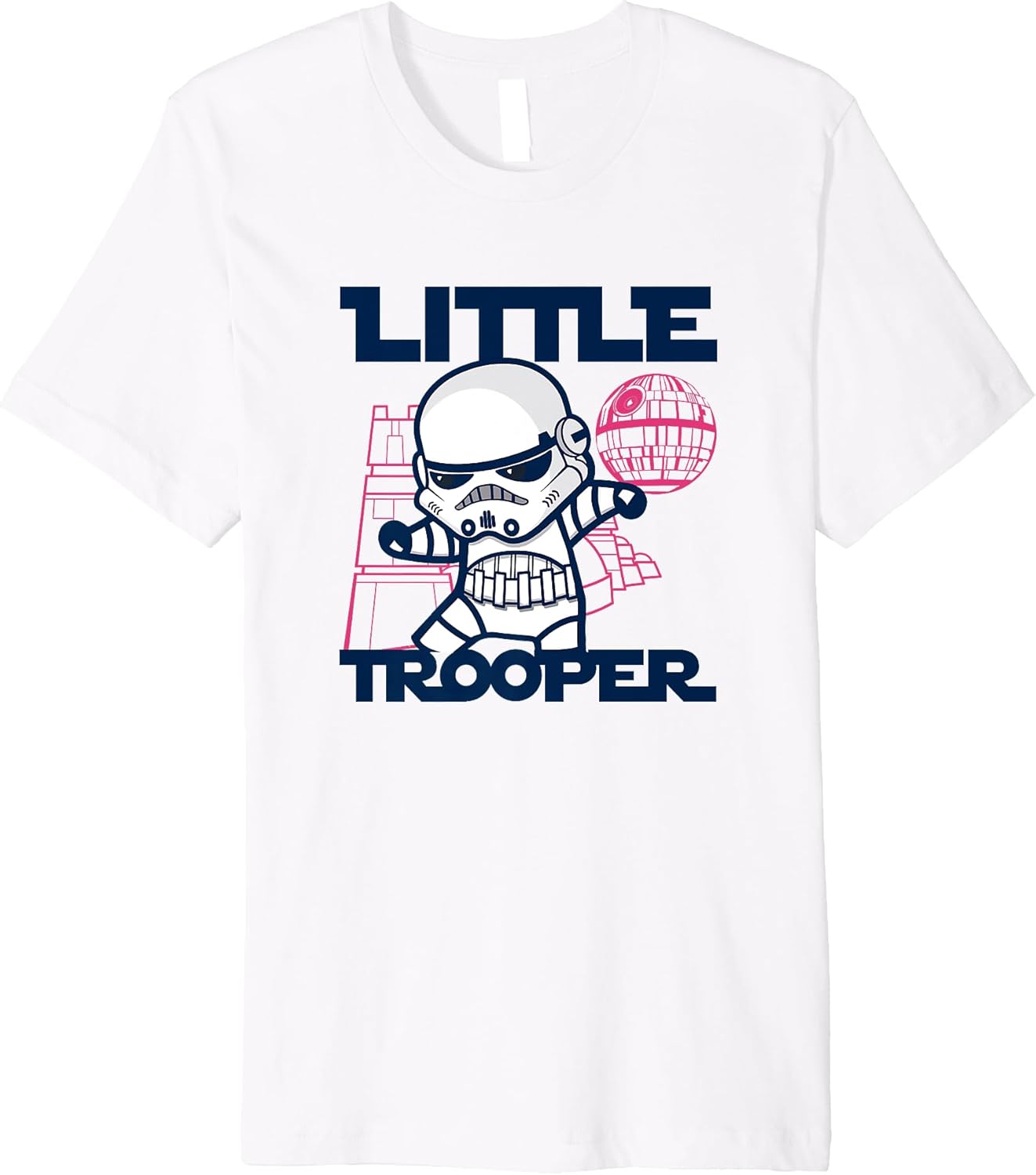 Star Wars Little Trooper Adorable Chibi Style Cute Logo Premium T-Shirt