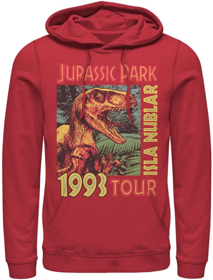 Jurassic Park Isla Nublar Tour Mens Pullover Hoodie
