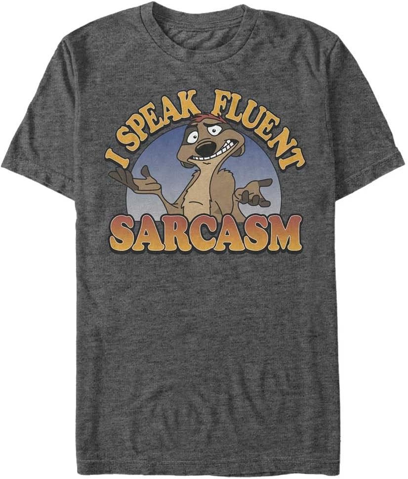 Disney Men's Lion King Sarcasm