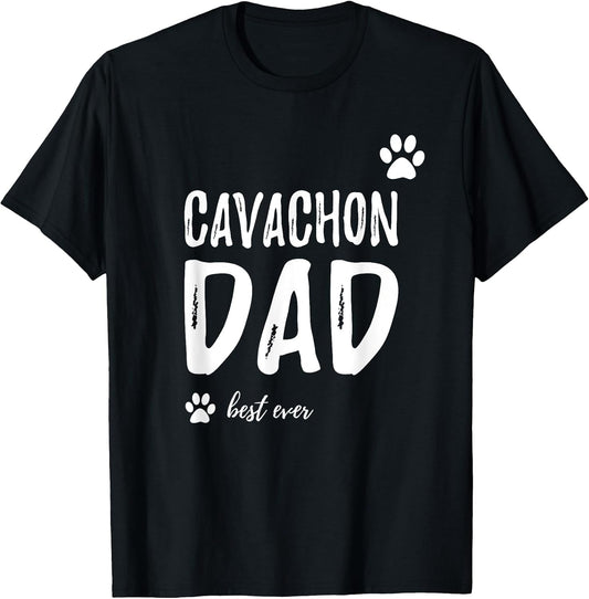 Cavachon Dog Dad Shirt Funny Dog Lover Gift Idea T-Shirt