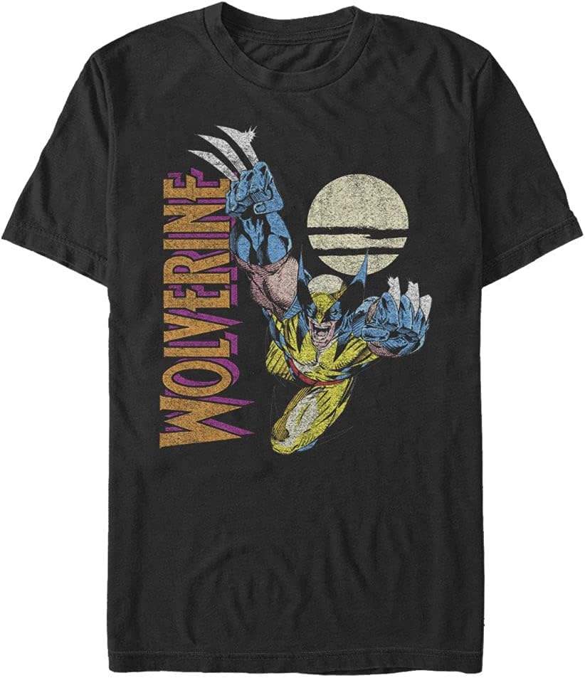 Marvel Mens Universe Wolverine Night T-shirtT-Shirt