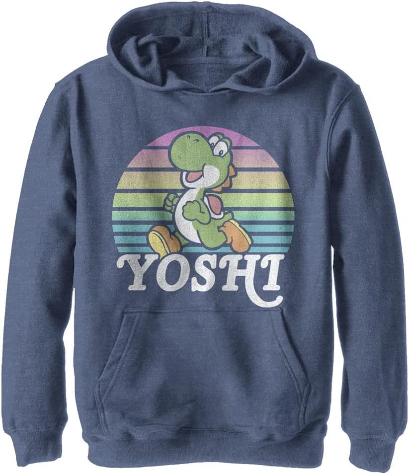 Nintendo Kids Yoshi Run Youth Pullover Hoodie