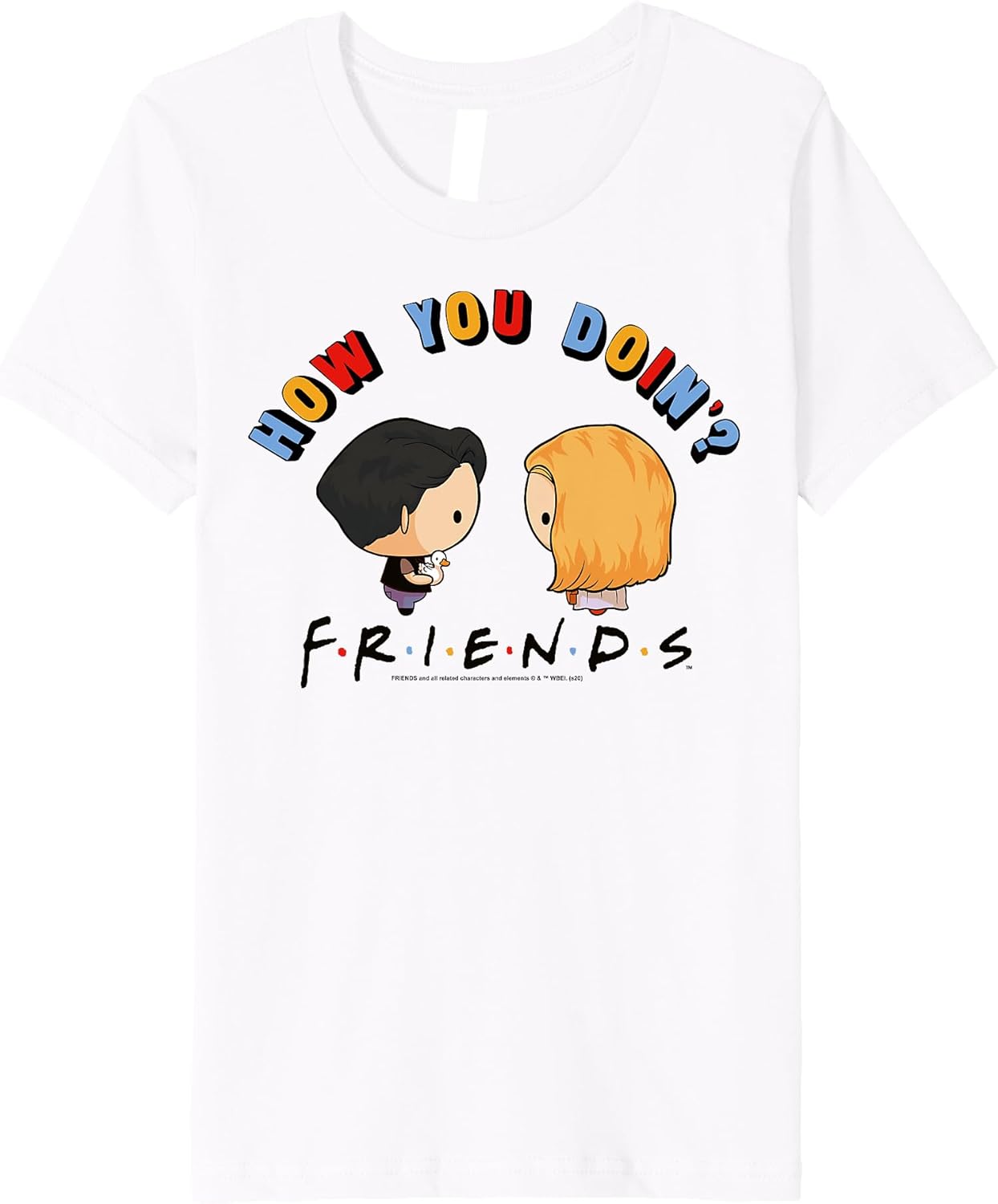 Kids Friends Chibi Joey How You Doin' Premium T-Shirt