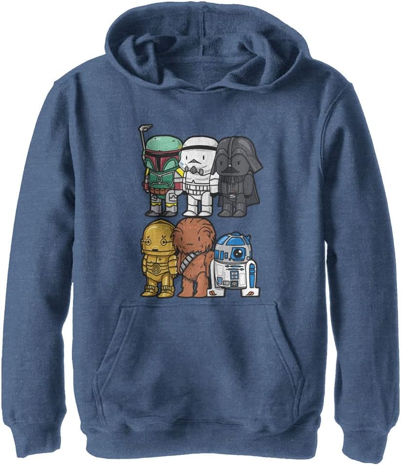 STAR WARS unisex-child Cute Wars Hoodie