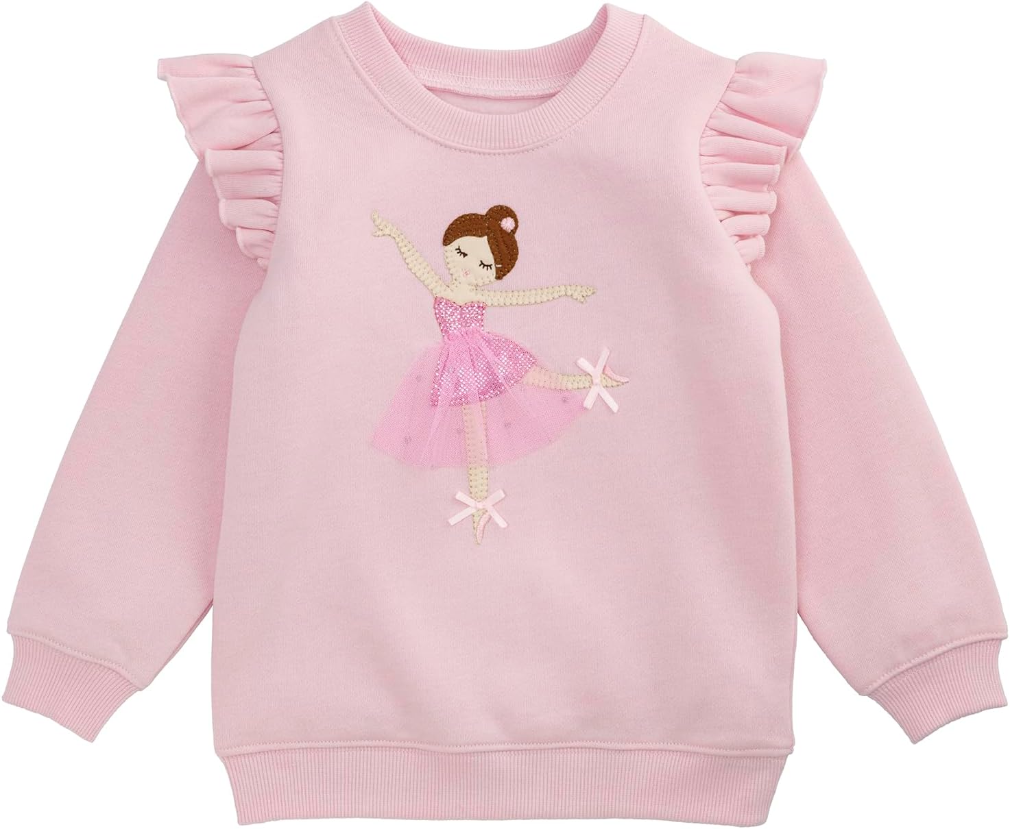 Mud Pie unisex-child Kids Ballet Sweatshirt