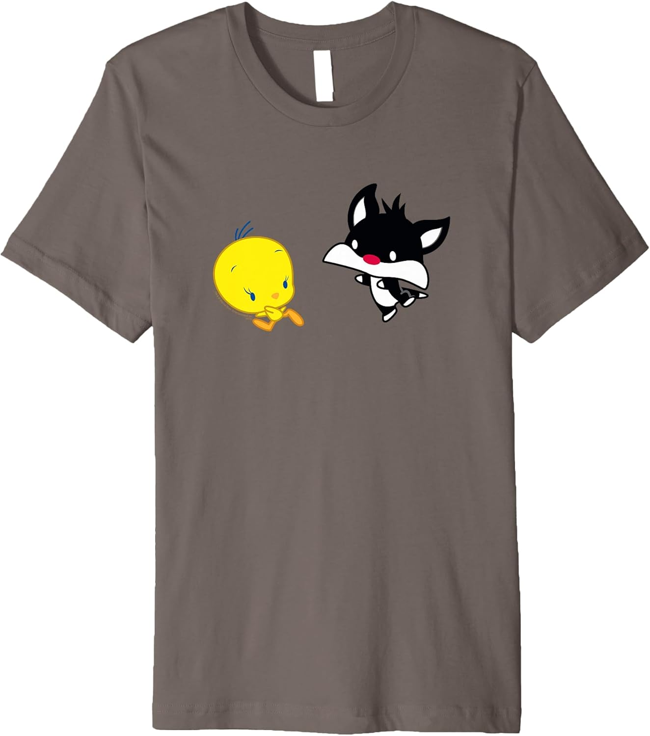 Looney Tunes Sylvester and Tweety Chibi Chase Premium T-Shirt