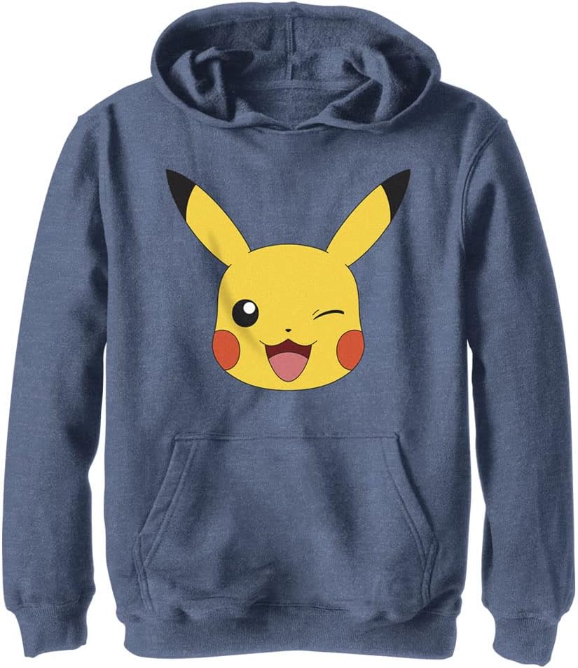 Pokémon unisex-child Pikachu Big Face