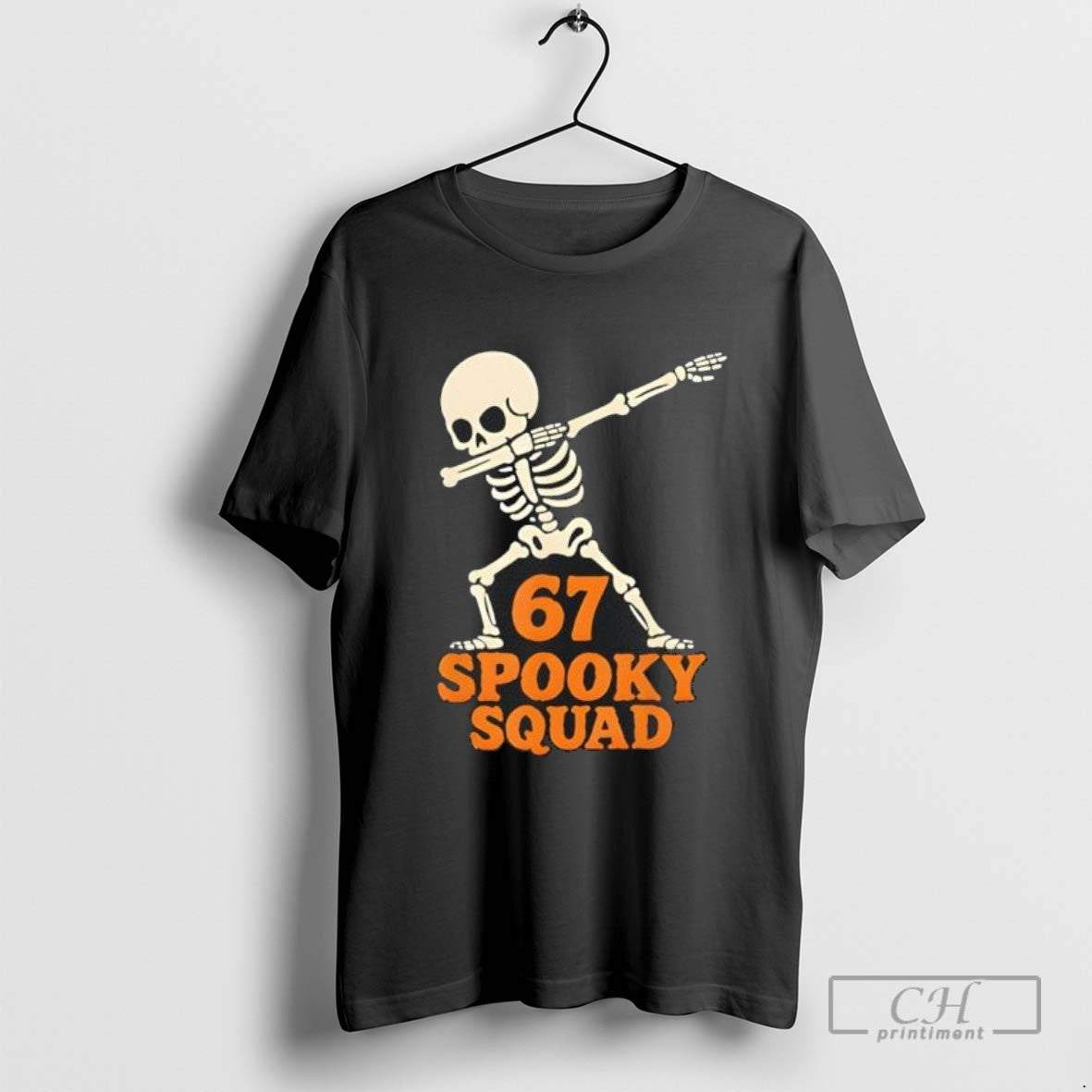 67 Halloween Meme 6 7 Numbers Six Seven Skeleton Long Sleeve Elegant