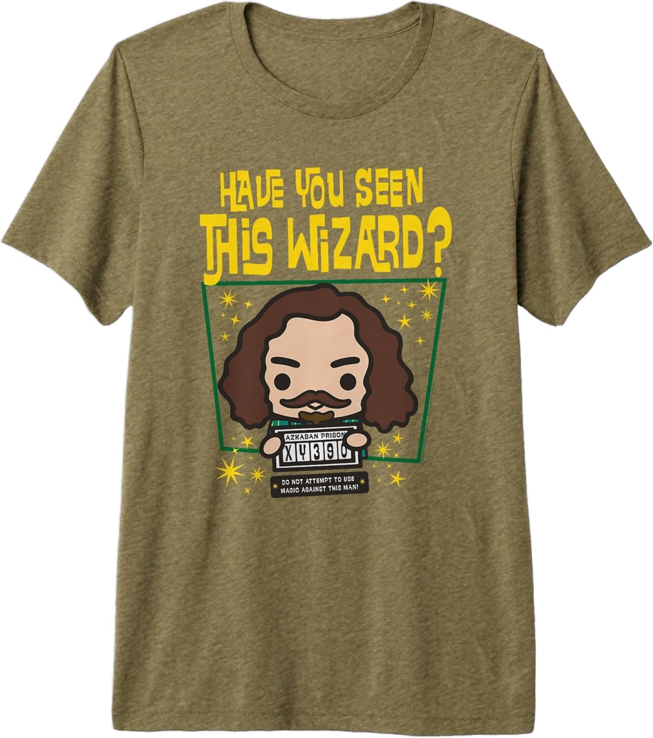 Harry Potter Have You Seen This Wizard? Sirius Black Chibi Premium Tri-blend